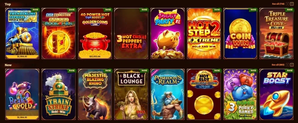 WildRobin Casino populaire slots overzicht top en nieuwe spellen 2026 inclusief Gates of Olympus en Book of Dead